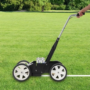 Striping Line Marking Machine76*23*93cm Marcatrice Linea Con 12 Lattine Colore - Foto 1 di 14