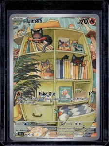 Pokemon SV05: Temporal Forces Litten 167/162 - Picture 1 of 2