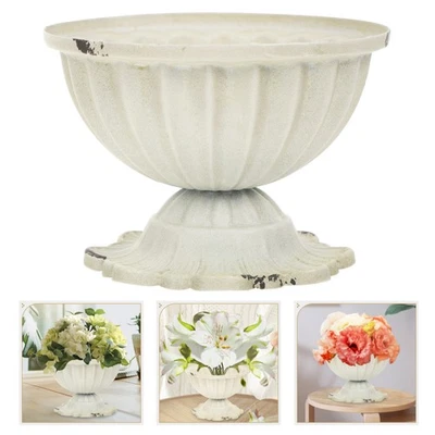  Blumeninnentopf Blumenvase Aus Metall Gartentöpfe Eisenblumenhalter - Bild 1 von 4