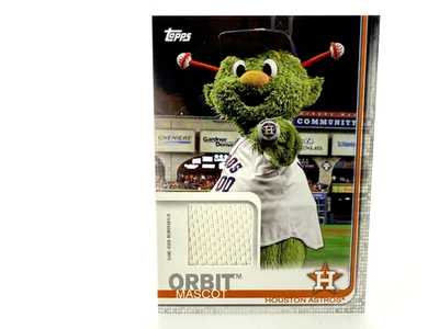 2019 Baseball Topps Opening Day Mascots orbit relic card MR-0 Jersey CARD - Image 1 of 2