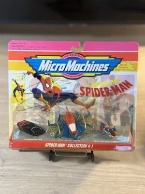 NEW 1993 Micro Machines Marvel The Amazing Spider-Man Collection #1 by Galoob - Image 1 of 4