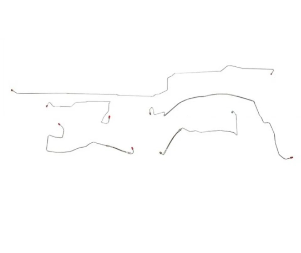 Kit de línea de freno delantero para Chrysler 300M 1999-2004 con AWABS-YKT9901OM-CPP Foto 1 de 1