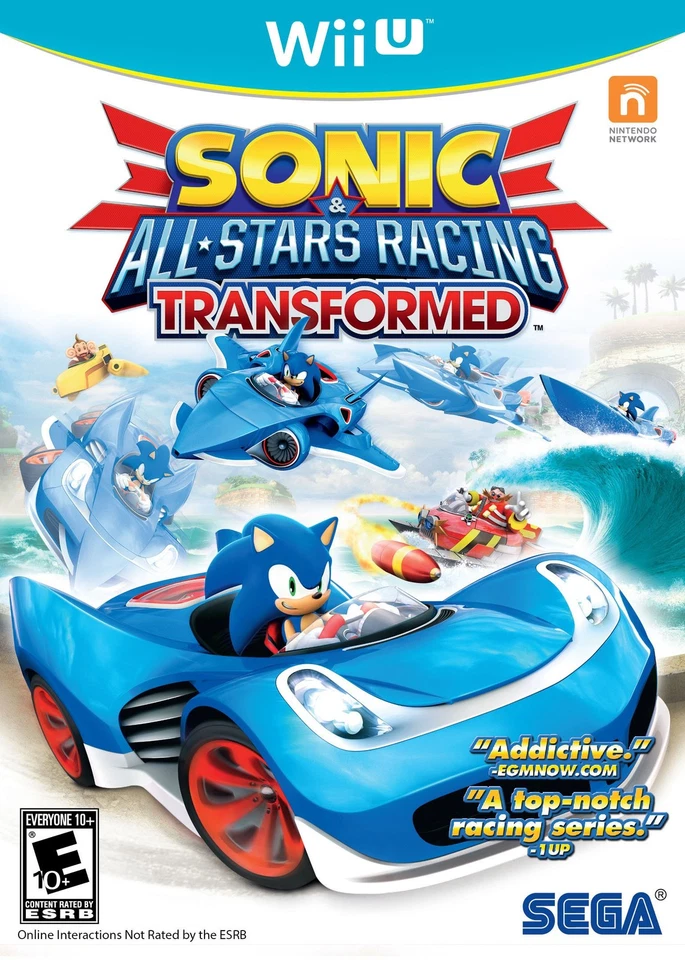 Sonic & All-Stars Racing Transformed (Nintendo Selects) - Nintendo Wii U - Image 1 of 1