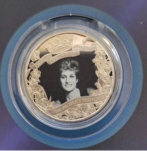 Diana The People's Princess Coin Collection Folder & Gibraltar Half crown, 2021 - Picture 1 of 5