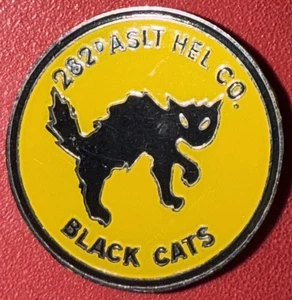 Vietnamkrieg 282nd Assault Helicopter Company Black Cats Beercan DI - Bild 1 von 2