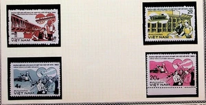 NORTH VIETNAM Sc 1359-62 NH ISSUE OF 1984 - FRIENDSHIP W/USSR - (CJ25) - Picture 1 of 1