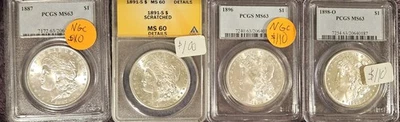 Morgan Silver Dollars - Image 1 of 4