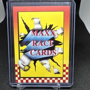 1989 J. R. Maxx Inc Maxx Race Cards Promo Card  - Picture 1 of 2
