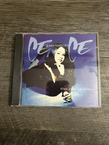 Ce Ce CeCe Peniston - Thought 'Ya Knew (CD, 1994, A&M Records) sehr gut - Bild 1 von 2