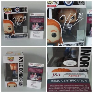 Kyle Connor Autographed Signed Funko Pop #73 Winnipeg Jets JSA Authentic COA - Picture 1 of 8