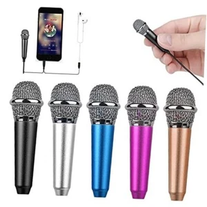 Mini Portable Vocal/Instrument Microphone for Voice Video Recording Black - Picture 1 of 8