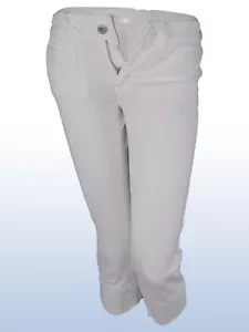 E Play Replay Pantalones Jeans Mujer Pinochet Blanco Rodilla Talla 41 W27 - Imagen 1 de 5