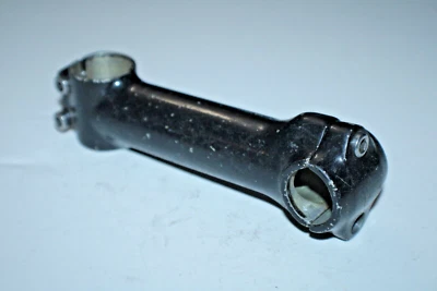 Vintage Bike Stem 135mm 1 1/8" Threadless 3º Rise 25.4mm Black MTB USA Shipper - Image 1 of 4