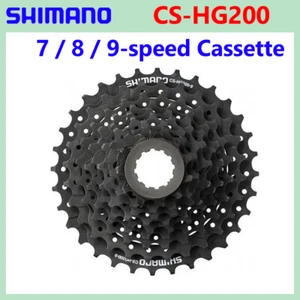 Shimano Cassette 7/8/9 Speed CS-HG200 12-28T 12-32T 11-32T 11-34T 36T Freewheel - Picture 1 of 10