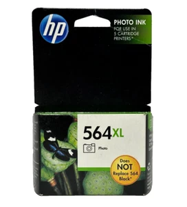 HP 564XL CB322WN PHOTO INK PhotoSmart Genuine Cartridge Sealed/Exp. 2013 - Picture 1 of 4