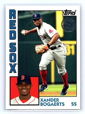 2019 Topps Update #84-5 Xander Bogaerts 1984 Topps Baseball - Image 1 of 2