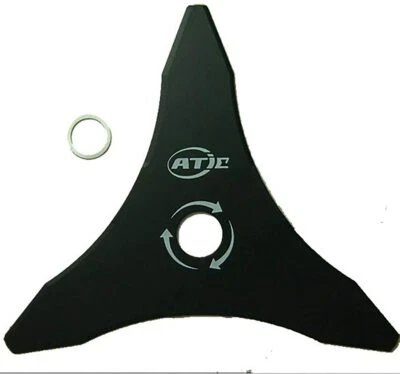 12" Inch x 3 Teeth Heave Duty Steel Brush Cutter, Trimmer, Weed Eater Blade - Image 1 of 4