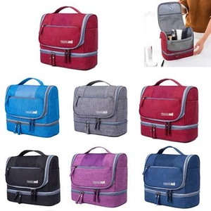Women Men Cosmetic Bag Handbag Waterproof Toiletry Wash Organizers Pouch Travel - Imagen 1 de 30