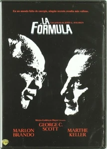 The Formule- George C. Scott, Marlon Brando, Marthe keller    DVD PAL - Picture 1 of 1