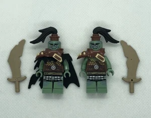 2 X LEGO Trolls Castle Fantasy Minifigures Troll Trolls Figs Orc L216 - Picture 1 of 2