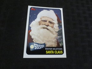 2007 Topps Santa Claus #6 Winter Solstices