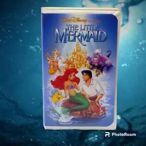 The Little Mermaid Black Diamond VHS with Recalled Cover Art - Picture 1 of 11