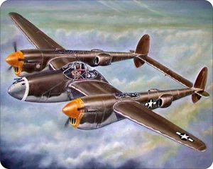 Alfombrilla de ratón prototipo aviones de la Segunda Guerra Mundial 7 x 9 alfombrilla de ratón avión de colección - Imagen 1 de 2