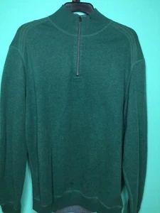 Felpa pullover uomo Tommy Bahama 1/4 zip taglia S/P usata. - Foto 1 di 9
