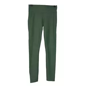 Leggings Warmup Outdoor Voices taglia XS verde 24" vita 26,5" cucitura interna - Foto 1 di 12