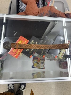 Vintage Lee 1984 Masters of the Universe He-Man Motu Metal Belt & Buckle — 第 1/4 张图片