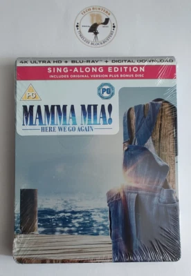 Mamma Mia! Here We Go Again * 4K UHD + Blu-ray + DVD * Limited Edition Steelbook - Image 1 of 4