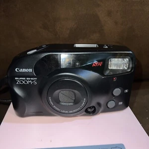 Canon Sure Shot Zoom S SAF 35mm Film Camera Zoom Lens not tested - Picture 1 of 3