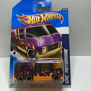 Hot Wheels Mattel GMC Motorhome 6/10 Heat Fleet 12 New 156/247 V5460-09A0A - Picture 1 of 17