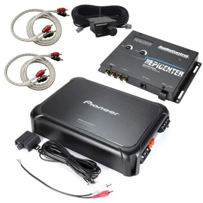 Amplificador de subwoofer mono Pioneer GM-DX971 + procesador de graves digital Epicenter Foto 1 de 4