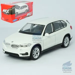 1:41 BMW X5 Model Car Alloy Diecast Toy Vehicle Collection Kids Gift White - Picture 1 of 12