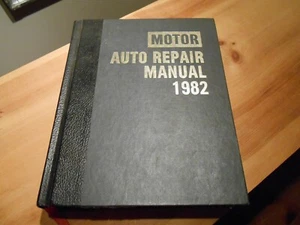 1982 Motor Auto Repair Manual 45th Edition Hardcover Book - Bild 1 von 5