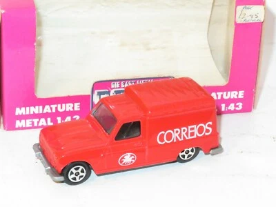 1/43 Jet Car Norev - Made in Portugal - Renault 4 Fourgonnette Correios - Post - Image 1 of 4