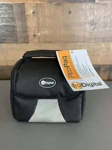 Borsa fotocamera compatta Tru Digital PicoPaq manico tracolla nero arancione - Foto 1 di 4