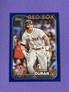 2024 Topps Serie 1 Jarren Duran königsblau #108 Boston rot Sox - Bild 1 von 2