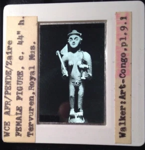 Pende, Zaire "Female Figure" African Tribal Art 35mm Slide - Picture 1 of 3