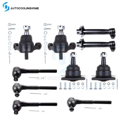 Rótulas de extremos de varilla de amarre delanteras de 10 piezas para Chevrolet Bel Air Impala Caprice 1965-68 Foto 1 de 4