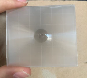 Bright Replacement Fresnel Split Image Screen for Yashica 635 Yashica-D + Grid - Picture 1 of 6