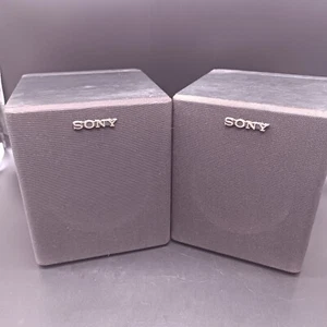 Sony SS-U20 50W 8 OHMS Stereo Piccola Coppia Altoparlanti da Libreria Suono Ottimo - Foto 1 di 6