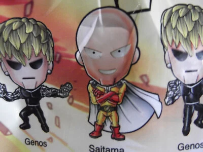 One Punch Man Saitama Arms Crossed 2.5"in Mini Figure Zag Toys 2016 "Open Bag" - Image 1 of 4