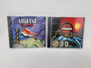 Airline Tycoon & Oil Tycoon PC CD-ROM Posten neu/versiegelt kostenloser US-Versand siehe Shop - Bild 1 von 9
