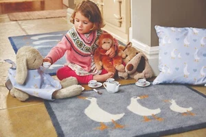 Alfombra Hug 150x65cm (COCINA 16) Ducks Dirt Trapper Alfombrilla / Runner Lavable - Imagen 1 de 6