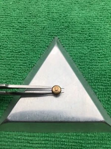 Genuine Rolex 24-600-8 18k Rose Gold Crown Preowned (EB) - Picture 1 of 6