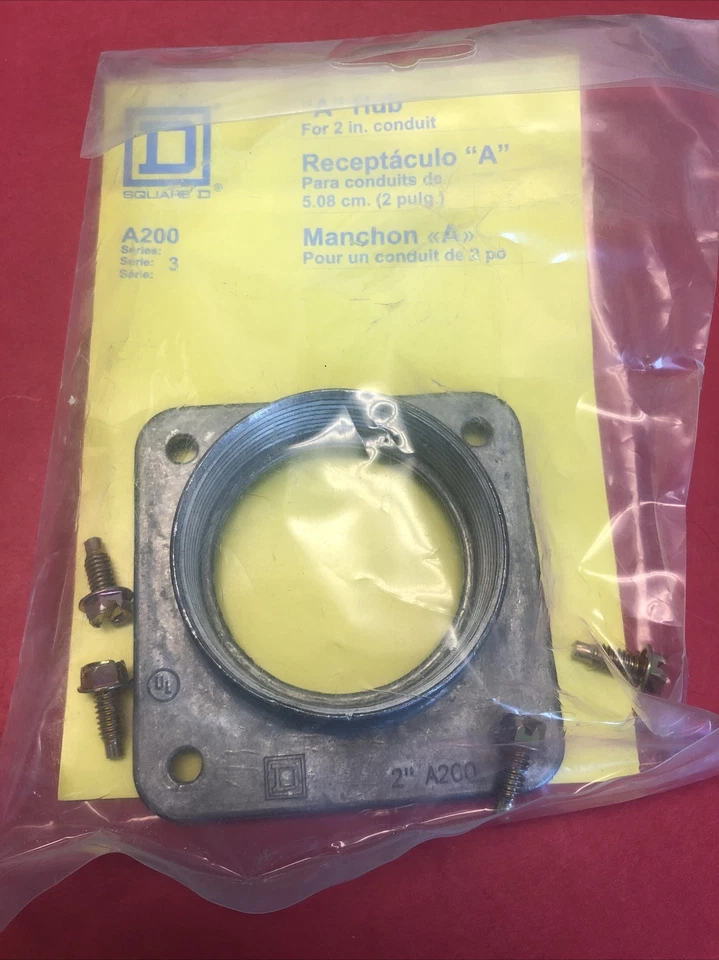 Square D A200 Hub for 2 in Rigid Conduit