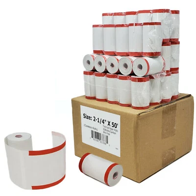 Premium CL 50 rolls 2.25" x 50' Thermal Paper - PAX A920 Credit Card Terminal - Image 1 of 4