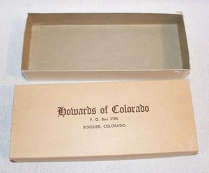 Vintage Howards of Colorado Glove Box from Boulder Colorado  - Picture 1 of 4